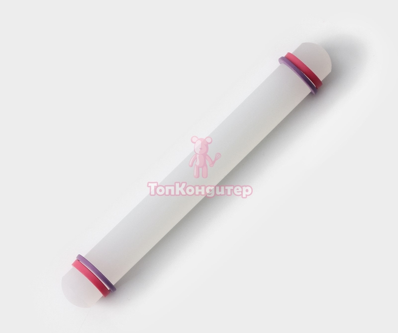 Скалка с ограничителями кондитерская 21х3 см