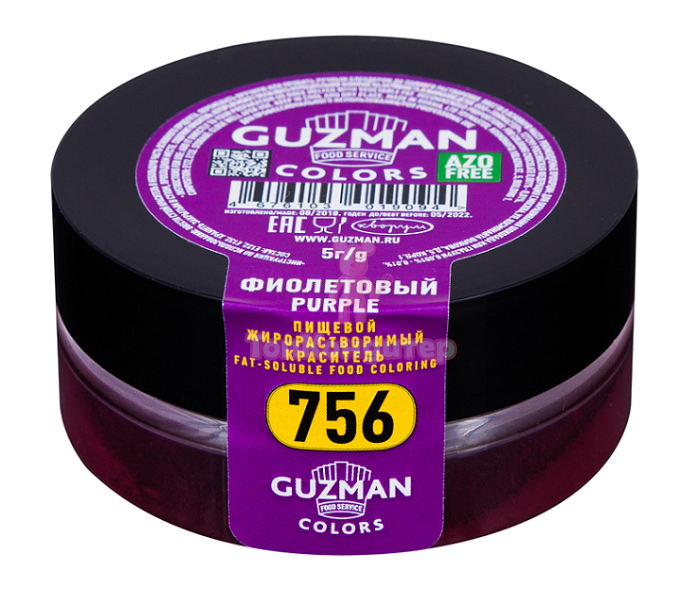 Краситель GUZMAN №756 жирорастворимый фиолетовый 5гр