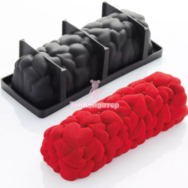 Форма силиконовая «Любовь» KE083S 1250 мл, Pavoni, Италия