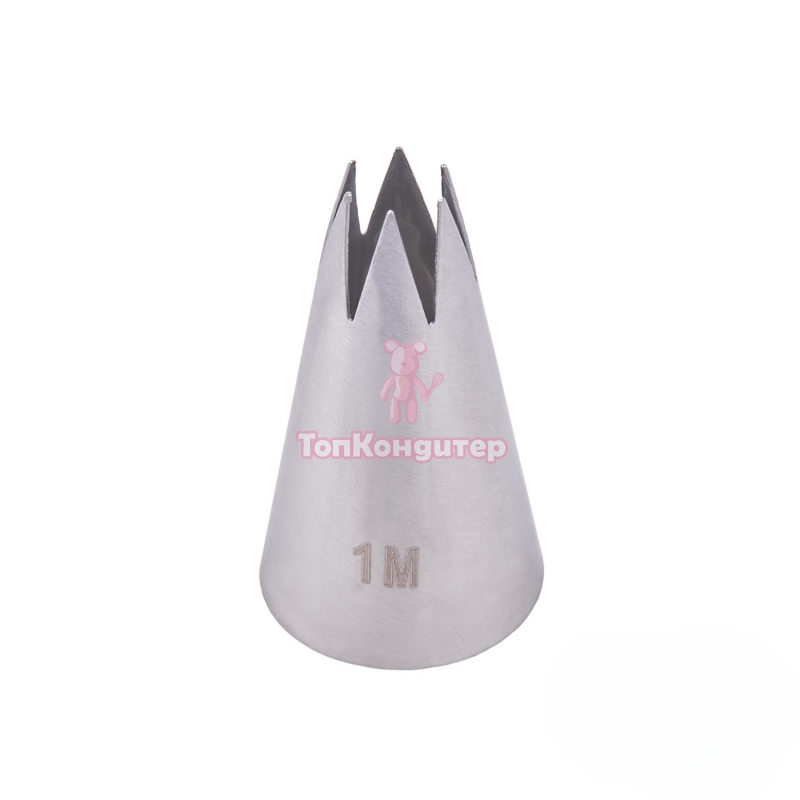 Насадка кондитерская "Открытая звезда" 6 лучей №1М