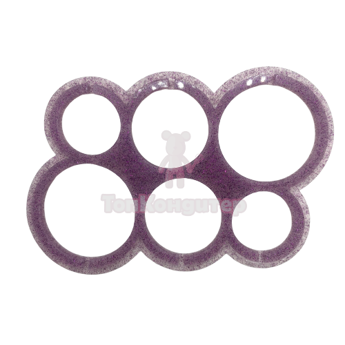 Форма для леденцов "Круг" микс размеров