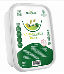 Пюре замороженное "AGROBAR" Каламанси без сахара 250 гр