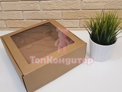 Упаковка 300*300*100 мм крафт