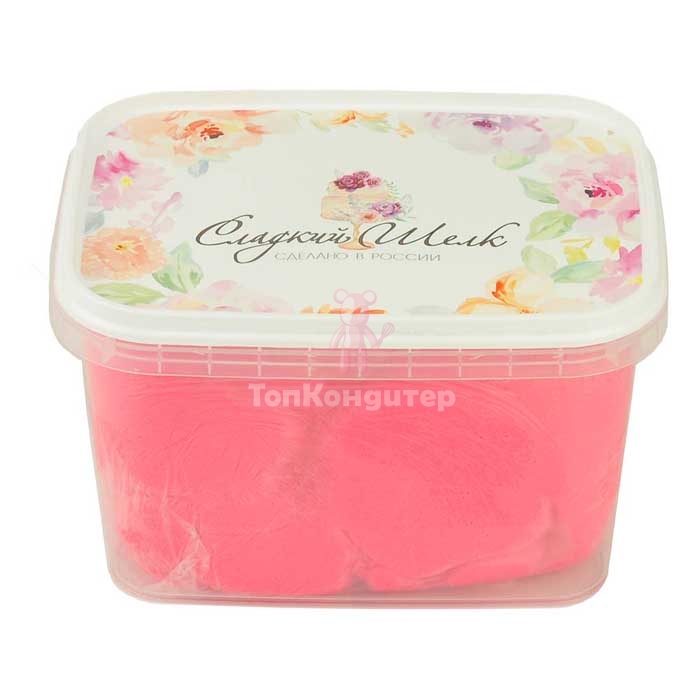 Мастика "Сладкий шелк" ярко розовая 0,5 кг