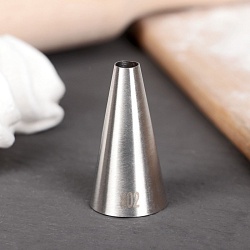 Насадка для кондитерского мешка d=2,4 см "Трубочка" 102