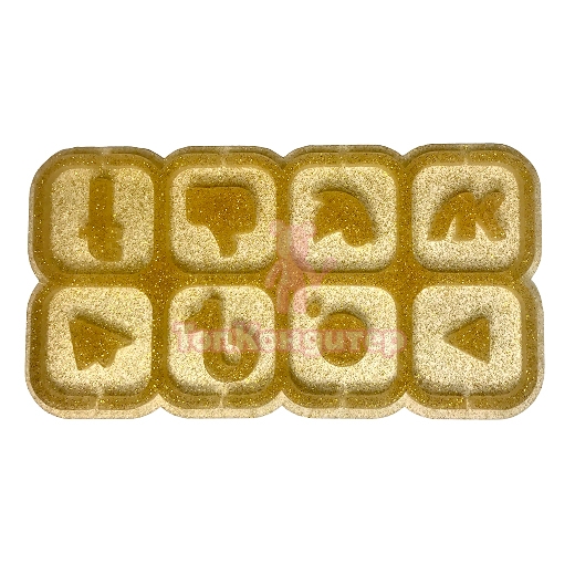 форма для леденцов " социальные сети"5 см