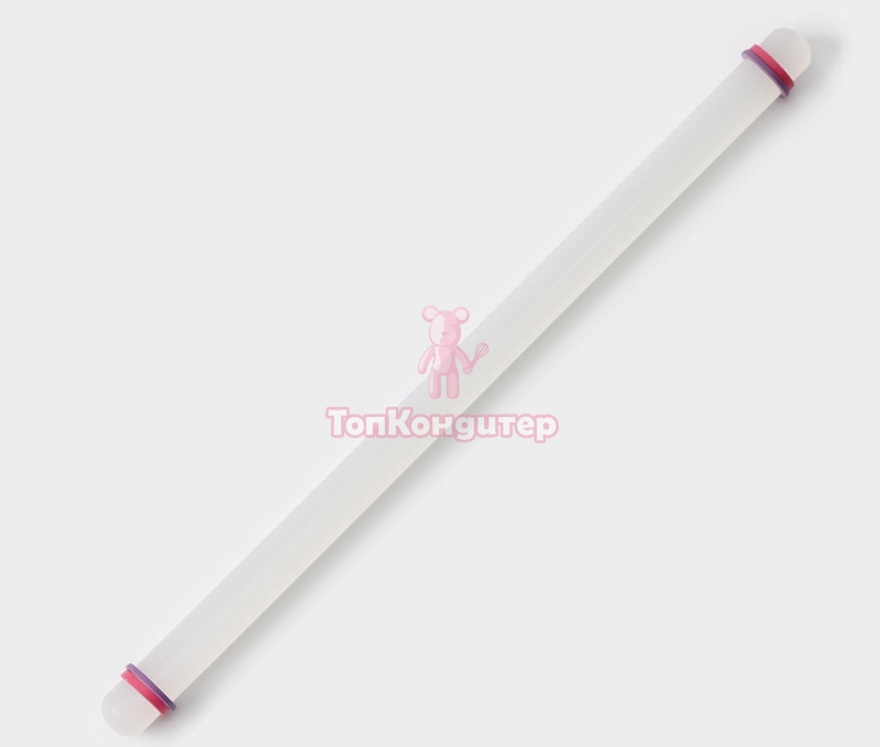 Скалка с ограничителями кондитерская 49,5 см*3 см