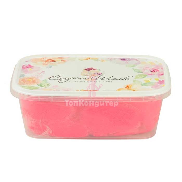 Мастика "Сладкий шелк" ярко розовая 0,25 кг