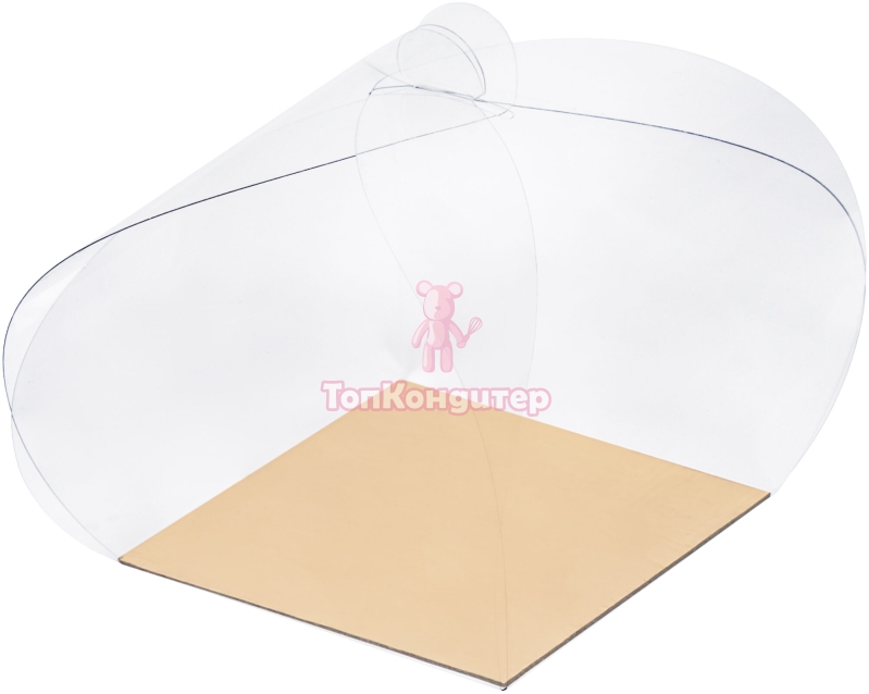 Коробка для моти Хао - бао, 8 см*8 см*8 см прозрачная "Микс"